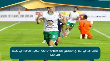 ترتيب هدافي الدوري المصري بعد الجولة الرابعة اليوم.. مفاجأة في تصدر القائمة